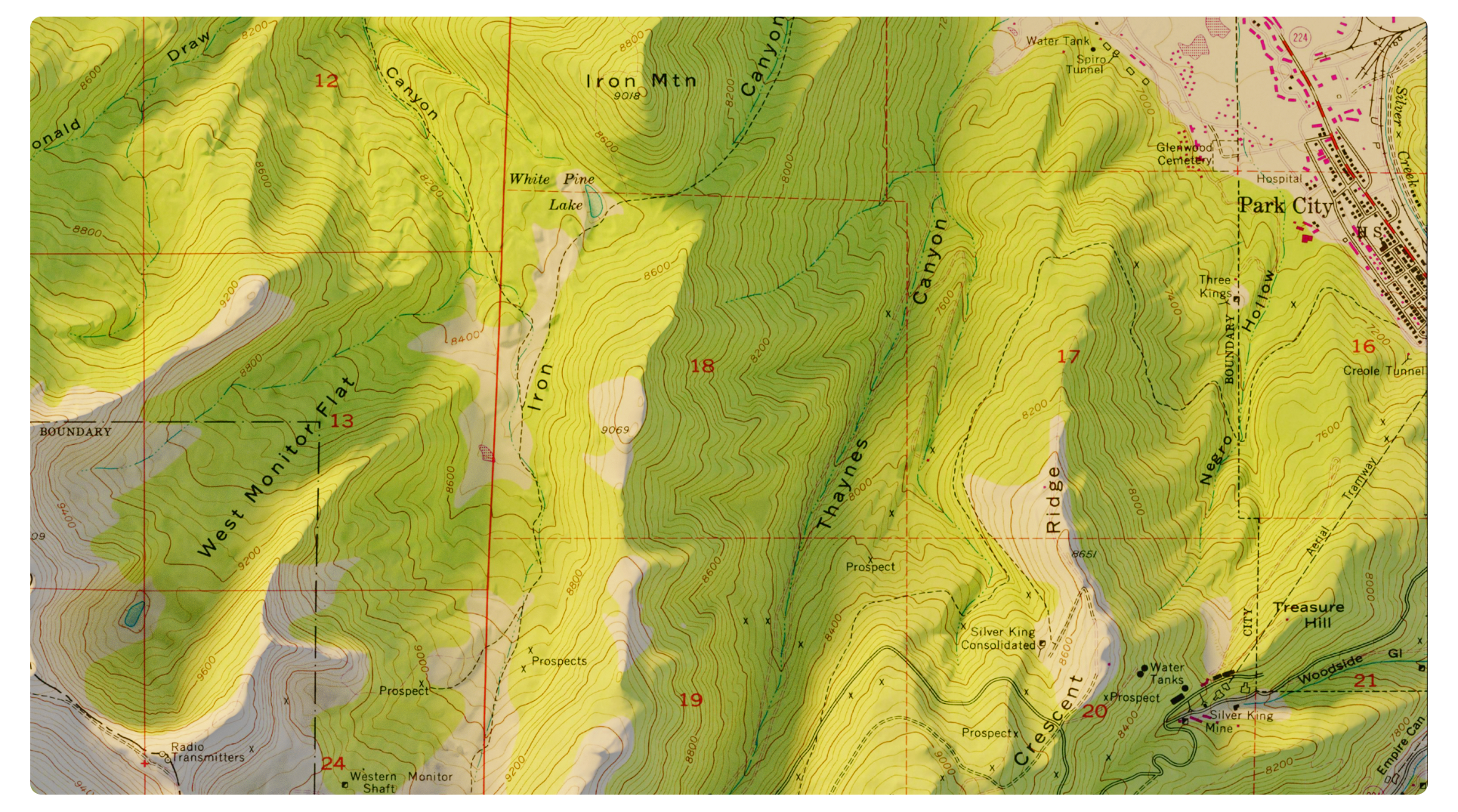 thumbnail of Park City, Utah map